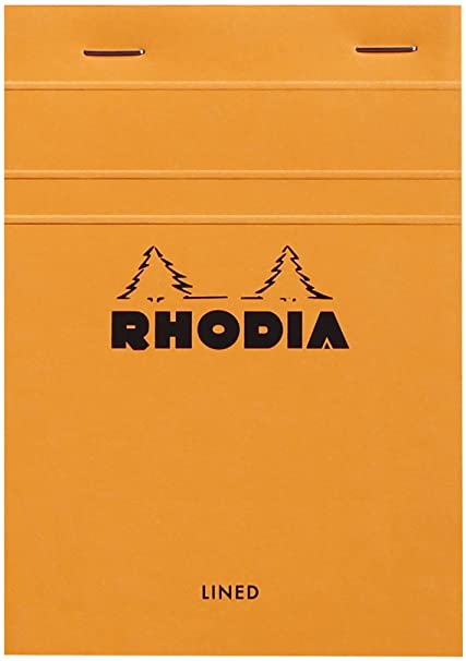 Rhodia Notepad, No13 A6, Lined - Orange