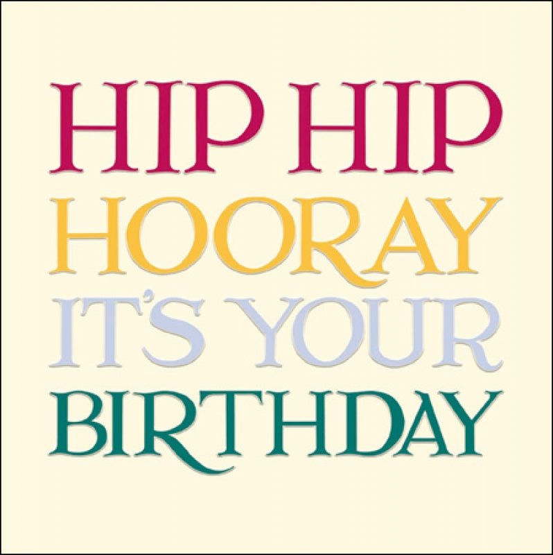 Hip Hip Hooray It's Your Birthday - Bookazine