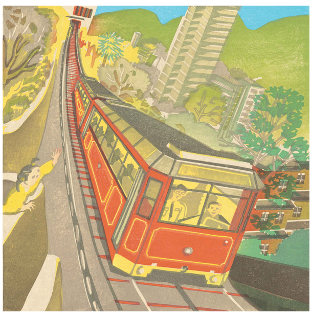 Peak Tram Greeting Card - Bookazine HK