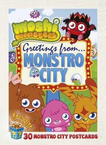 Moshi Monsters Postcard Book