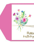 Flower Twine Birthday Card