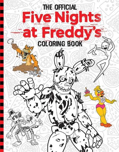 Official Five Nights at Freddy&#39;s Coloring Book
