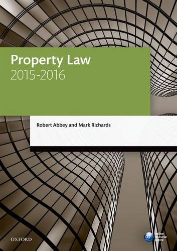 Property Law 2015-2016