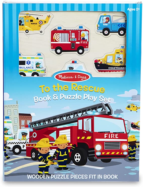 Book &amp; Puzzle Play Set To The Rescue