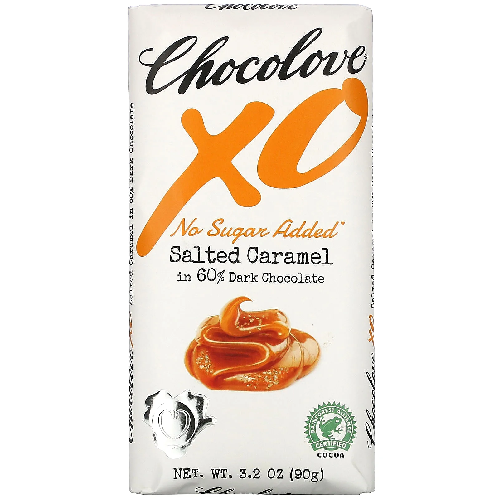 Chocolove Xo - Salted Caramel 60% Dark 3.2Oz