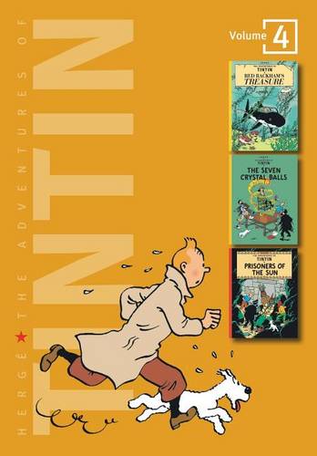 Adventures of Tintin 3 Complete Adventures in 1 Volume: Red Rackham&#39;s Treasure: WITH The Seven Crystal Balls AND Prisoners of the Sun