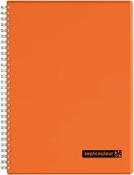 Maruman N571B-09 Sept Crew Notebook, B5, Orange