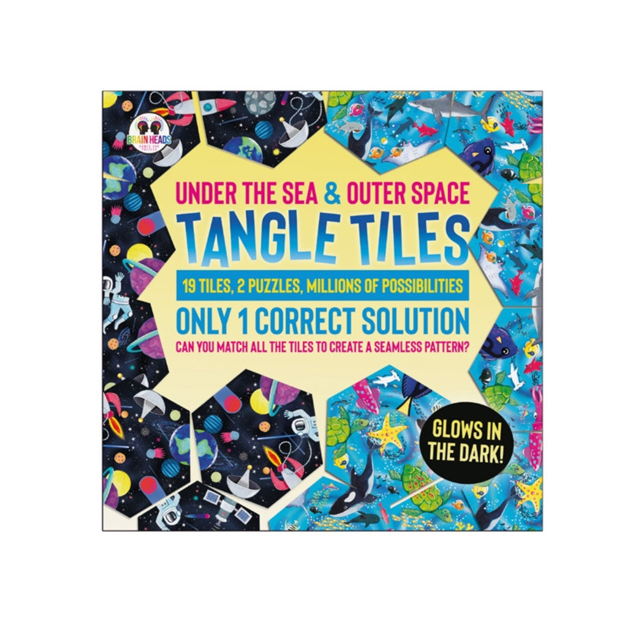 Under the Sea & Outer Space Tangle Tiles | Bookazine HK