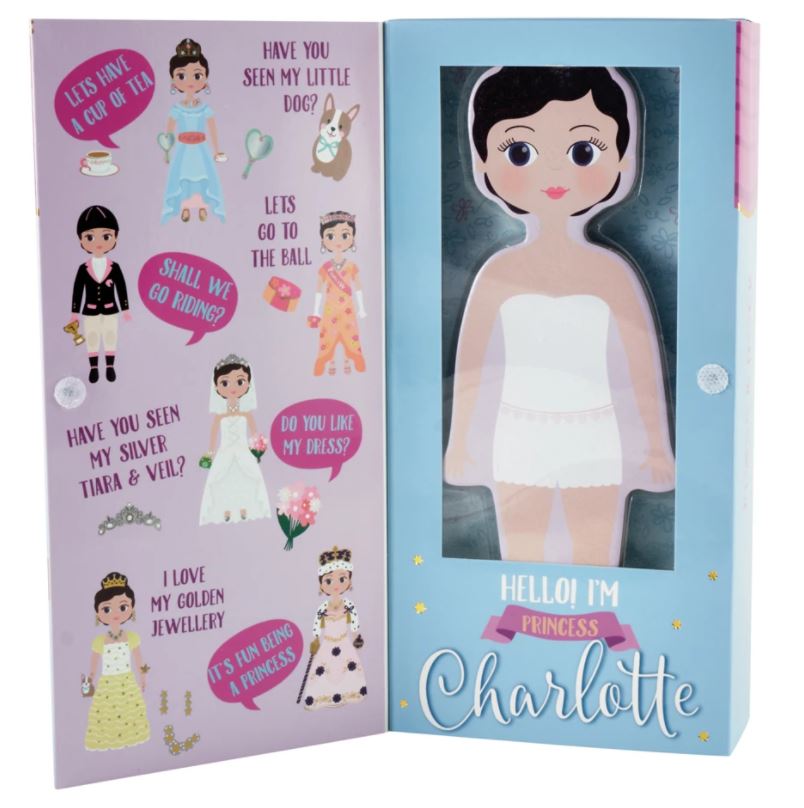 Princess Charlotte Magnetic Dress Up Character
