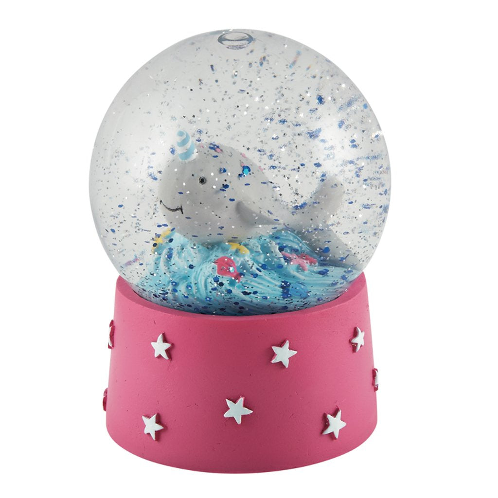 Narwhal Snow Globe - Bookazine