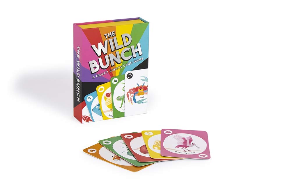 The Wild Bunch: A Crazy Eight Cards Game