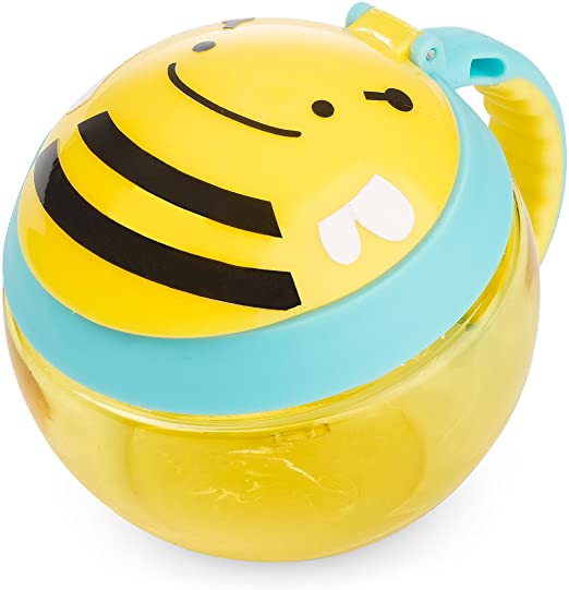 Skip Hop Baby Snack Container, Zoo Snack Cup, Bee