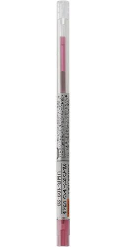 Uni StyleFit Gel Ballpoint Pen Refill, 0.28mm, Rose Pink (UMR10928.66)