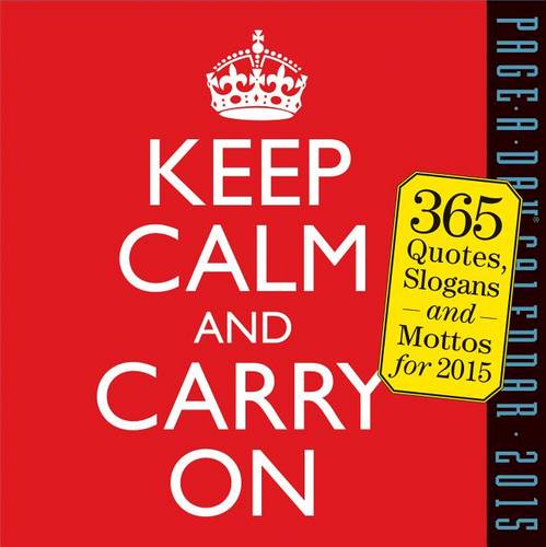 Keep Calm and Carry on Page-A-Day