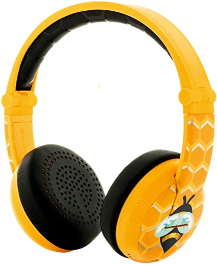 BuddyPhones Waterproof Yellow Volume-Limiting Kids Headphones | Bookazine HK