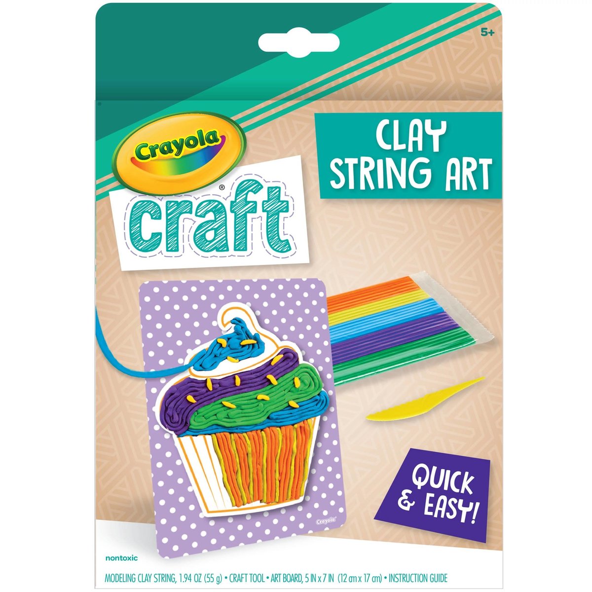 Craft Clay String Art Set - Cupcake | Bookazine HK
