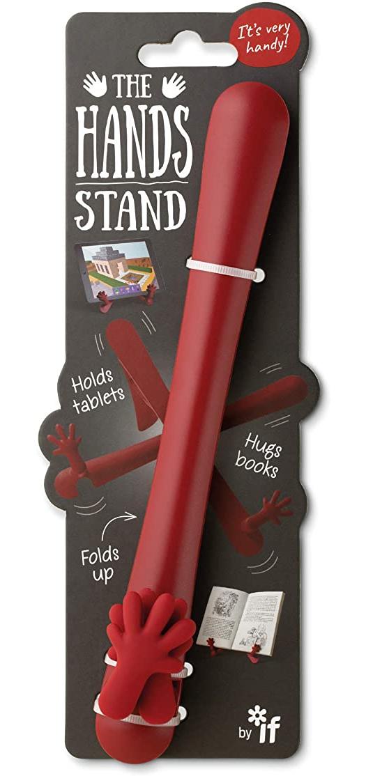 IF The Hands Stand, Hands Free Reading Tablet &amp; Book Holder - Scarlet