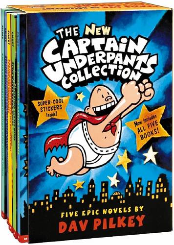Captain Underpants: New Collection: Five Epic Novels