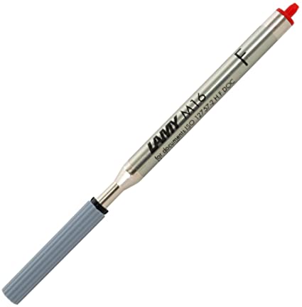 Lamy M16 Ballpoint Pen Refill (red) Fine Nib