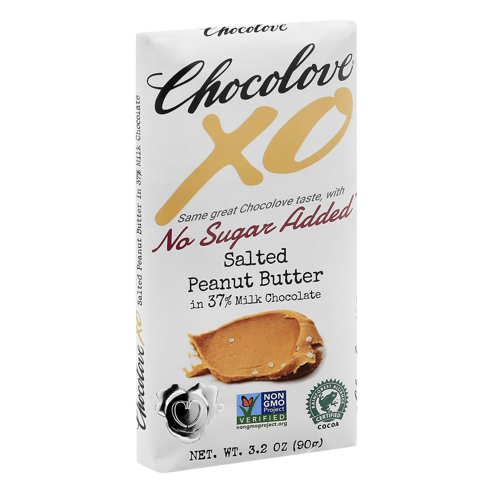 Chocolove Xo - Salted Peanut Butter 37% Milk 3.2Oz