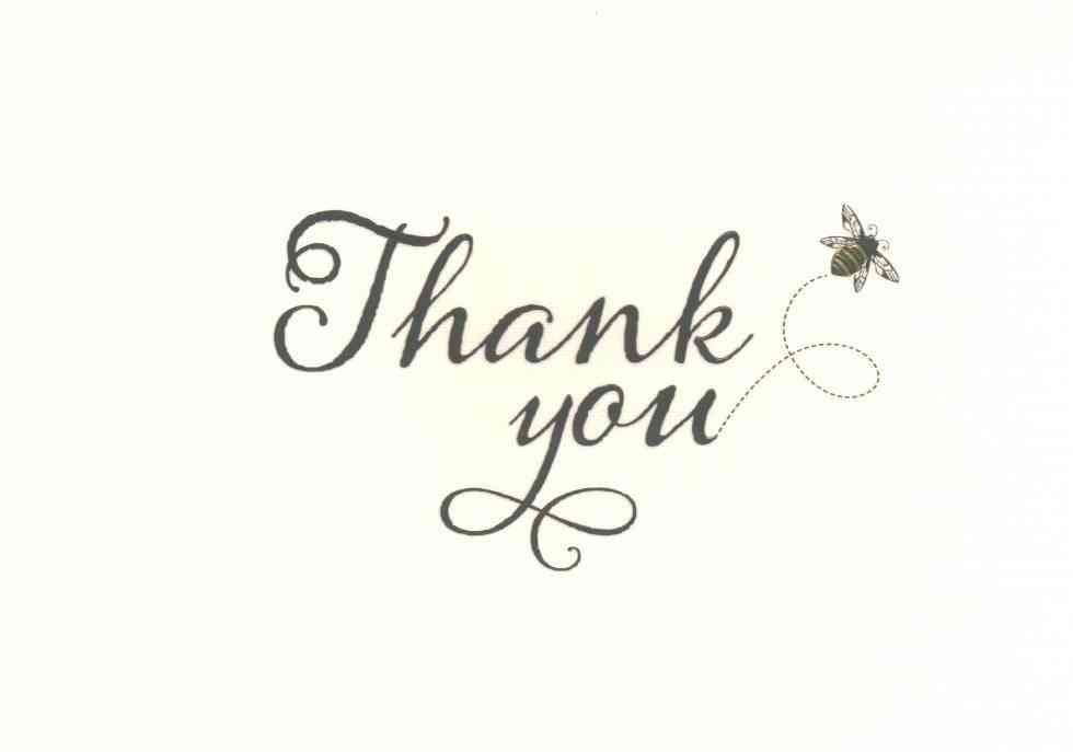 Bumblebee Thank You Notes (Stationery, Note Cards, Boxed Cards)