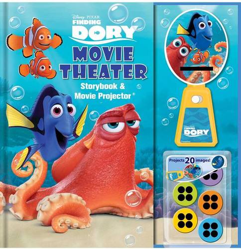 Disney&amp;pixar Finding Dory Movie Theater Storybook &amp; Movie Projector