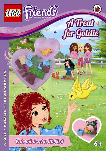 Lego Friends: A Treat For Goldie: Activity Book With Mini-Set
