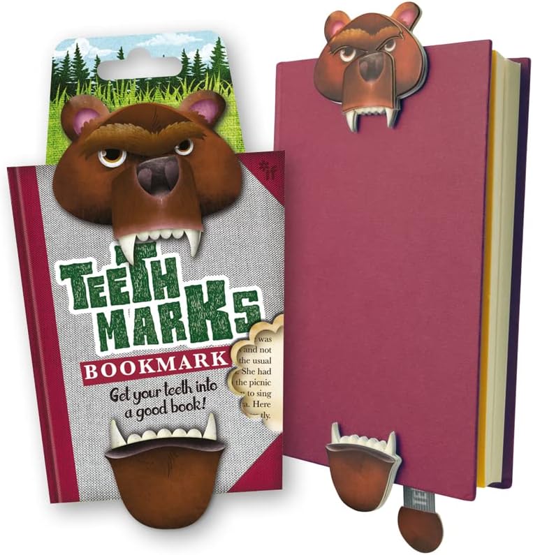 Teeth Marks Bookmarks - Bear | Bookazine HK