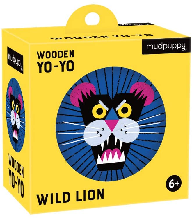 Wild Lion Wooden Yo-yo