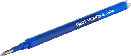 Pilot Pen 2276003 °F Refill Frixion Clicker Thickness 0.5 mm Set of 3, Blue