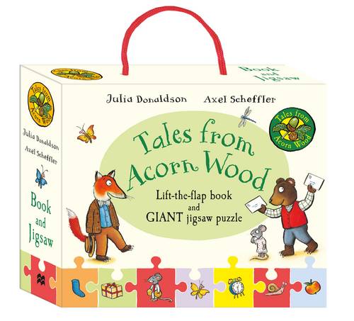 Tales from Acorn Wood Book and Jigsaw Gift Set