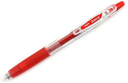 Pilot Juice 0.38mm Gel Ink Ballpoint Pen, Red (LJU-10UF-R)