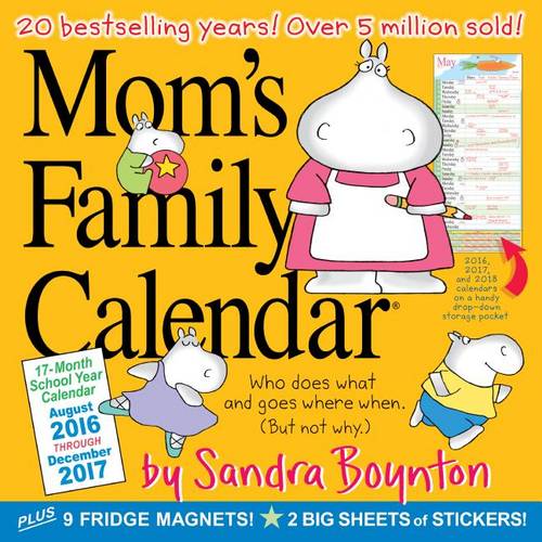 Mom&#39;s Family Wall Calendar 2017