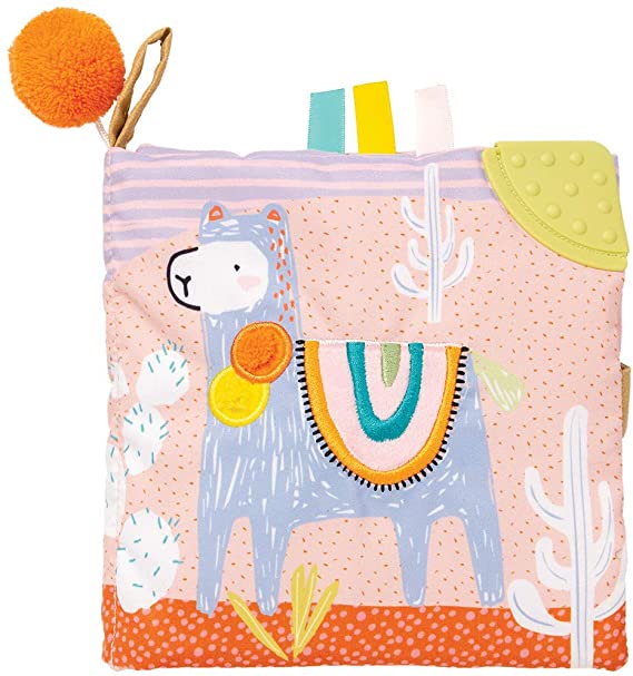 Soft books are great for sensory development of infants