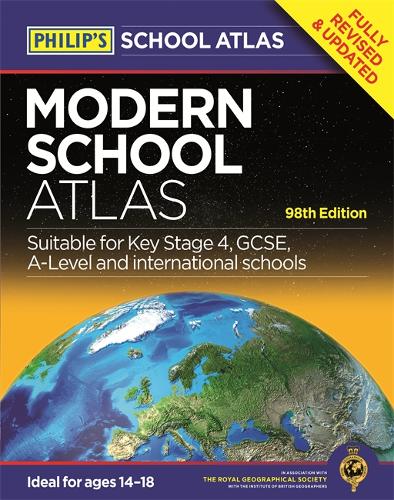 Philip&#39;s Modern School Atlas: 98th Edition