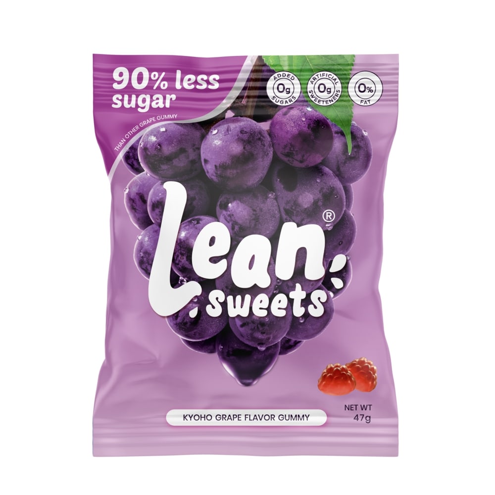 Leansweets - Kyoho Flavor Gummy 47G