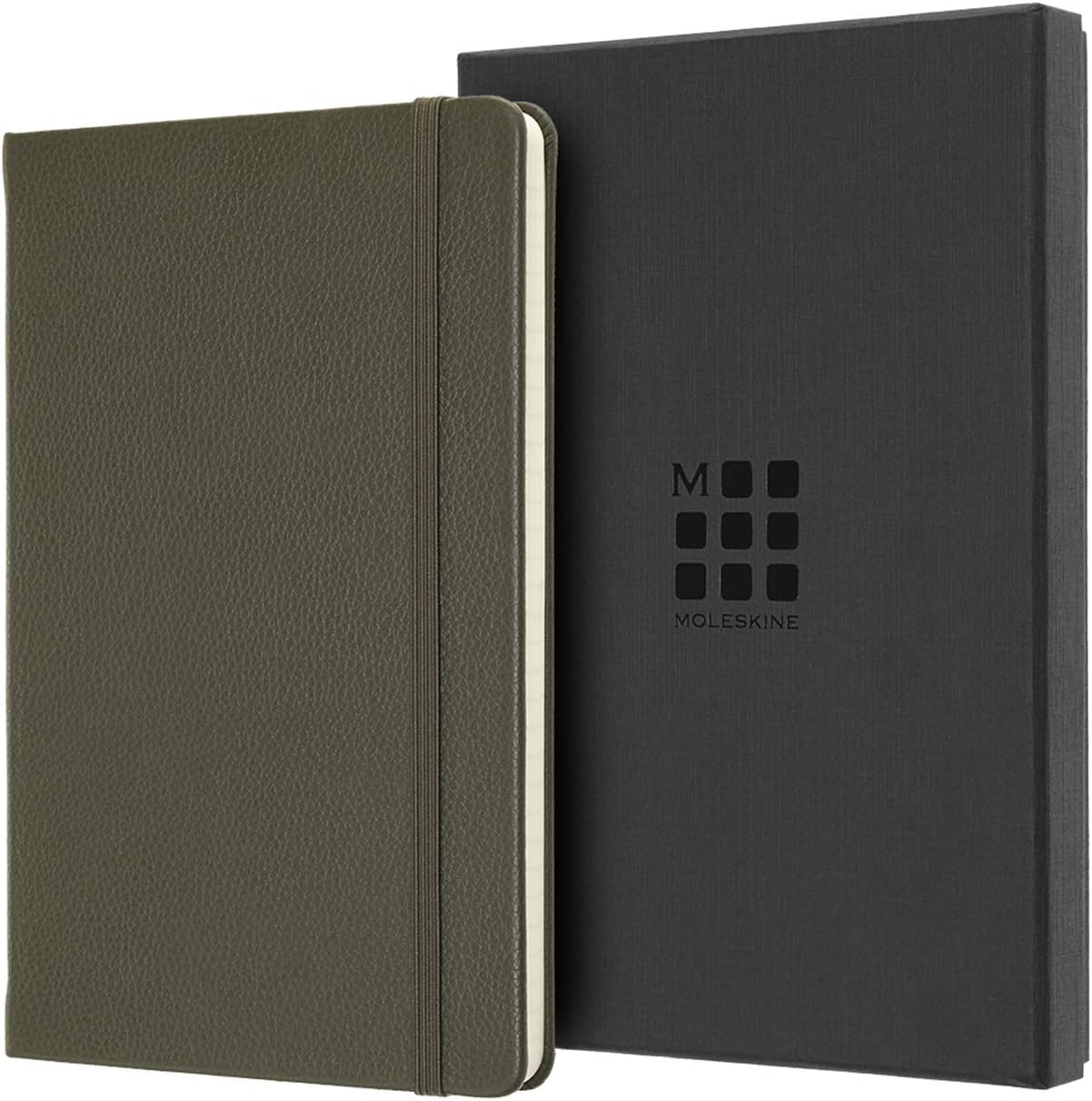 Ruled Leather Notebook (Hard Cover Large) Green | Bookazine HK