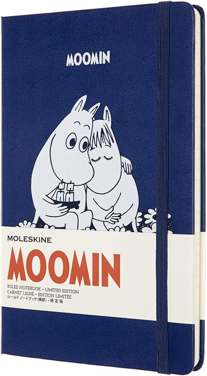 Ruled Moomin Notebook (Hard Cover Large) | Bookazine HK