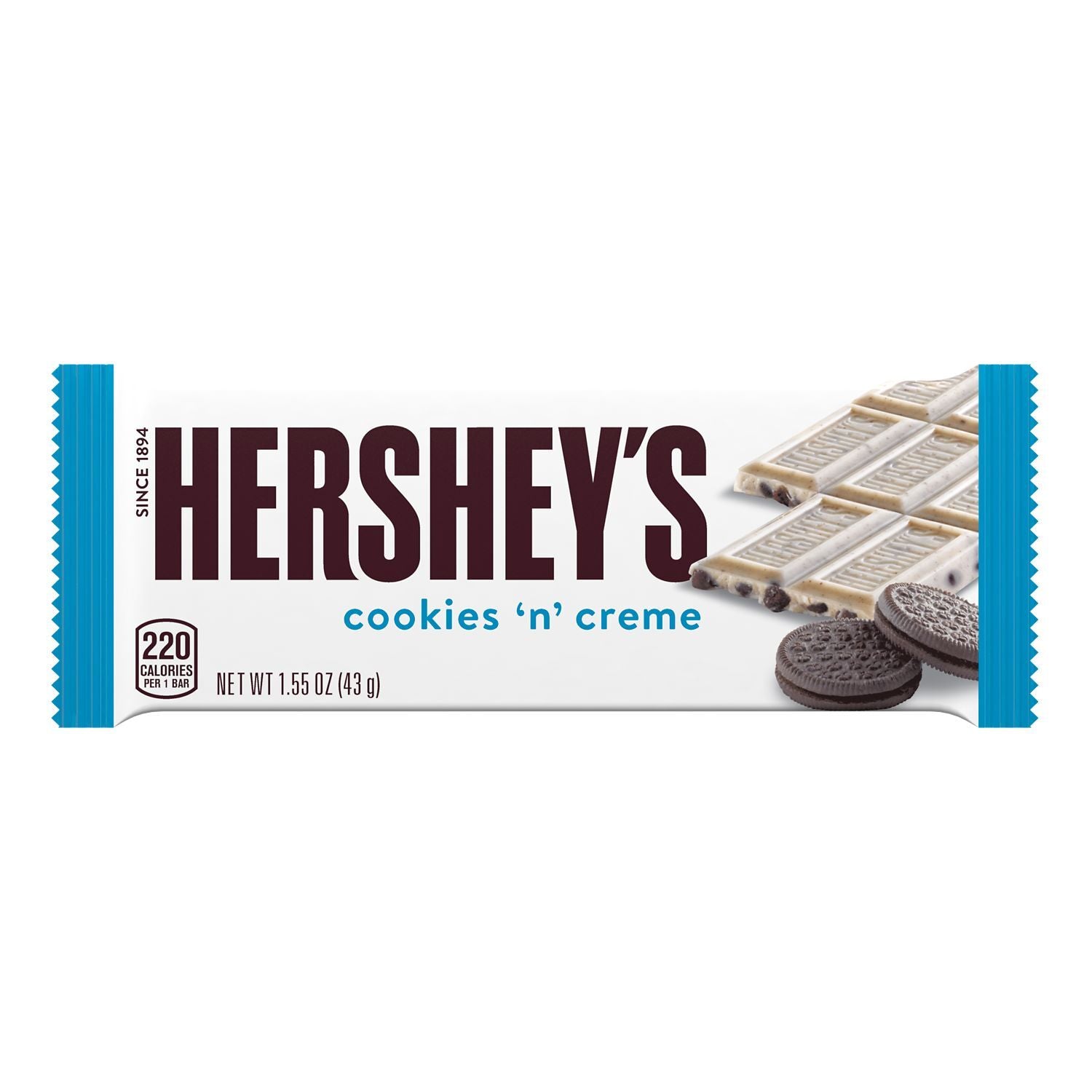 Hershey&#39;s Cookies &amp; Cream Bar 1.55Oz