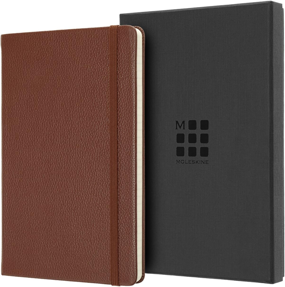 Ruled Leather Notebook (Hard Cover Large) Brown | Bookazine HK