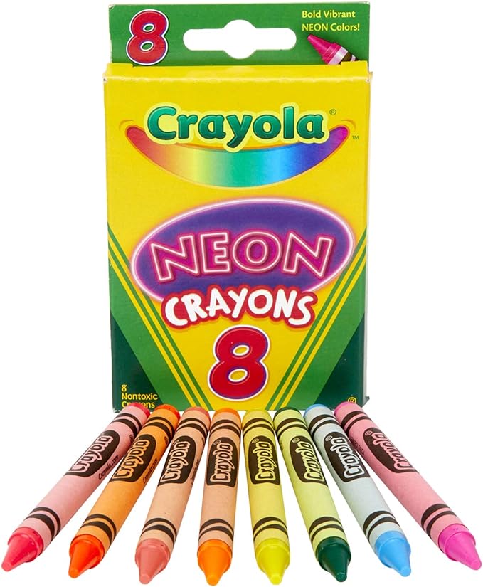 Crayola Neon Crayons | Bookazine HK