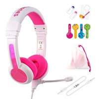 BuddyPhones School+ Headphones Pink | Bookazine HK