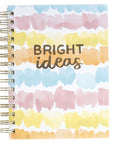 Spiral Vegan Leather Journal Bright Ideas 6X8