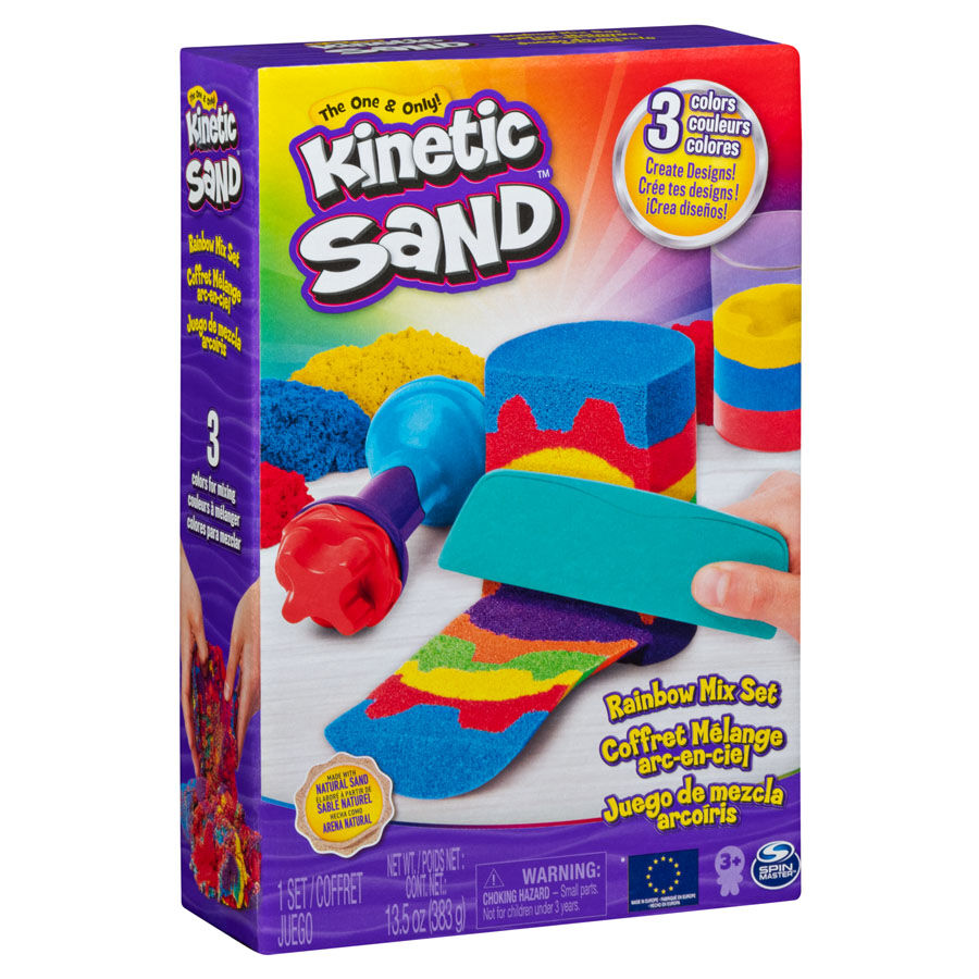 Kinetic Sand Rainbow Mix 4.5Oz