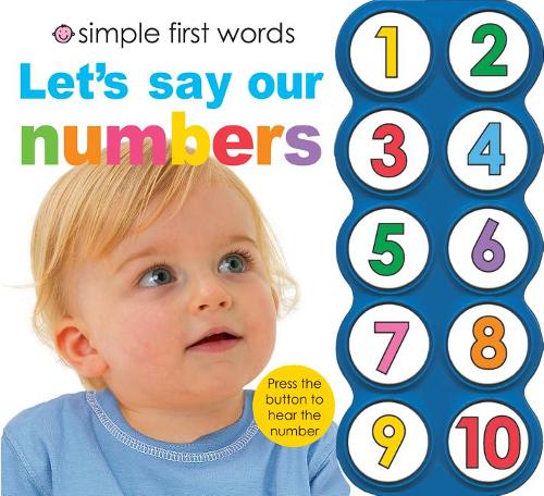 Simple First Words Let&#39;s Say Our Numbers
