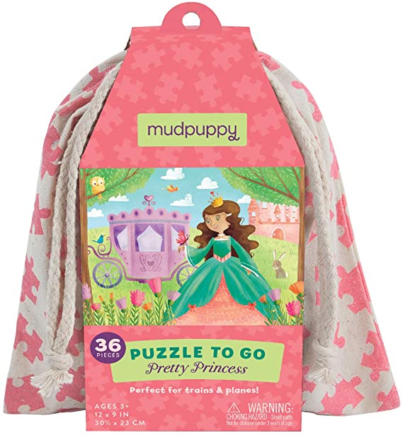 Pretty Princess Puzzle To Go - Bookazine