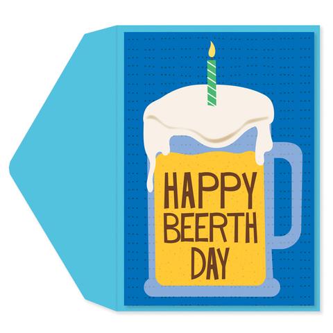 Punny Beerthday Birthday Card - Bookazine