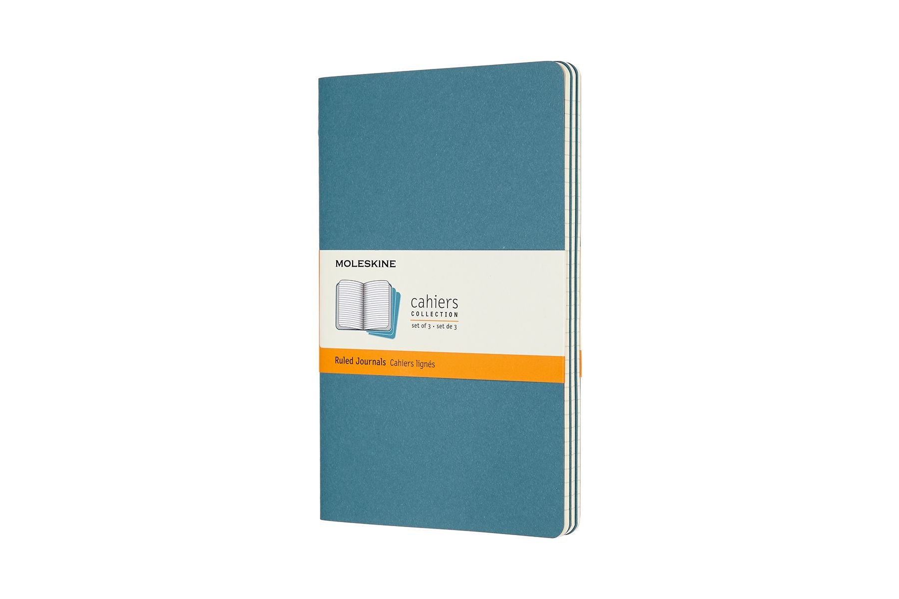 Lined Cahier L Journal (Soft Cover) Brisk Blue | Bookazine HK