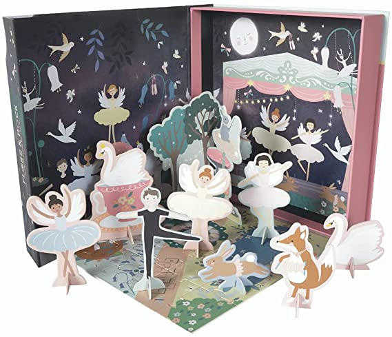 Floss and Rock 43P6375 Enchanted Pop Out Play Scene, Multicolor, 21.5cm x 21.5cm x 4.5cm
