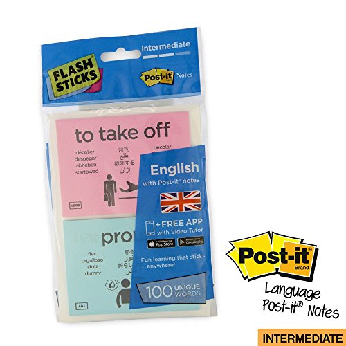 FlashSticks® English Flash Cards (Intermediate) | Best Way to Learn to Speak or Improve English | No Language Courses Needed | Advanced